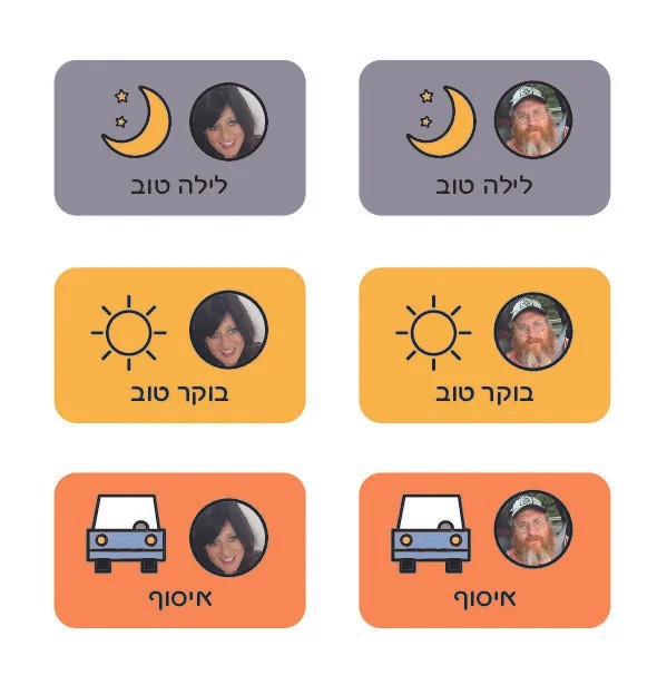 Weekly Schedule Board for Organized Daily Planning